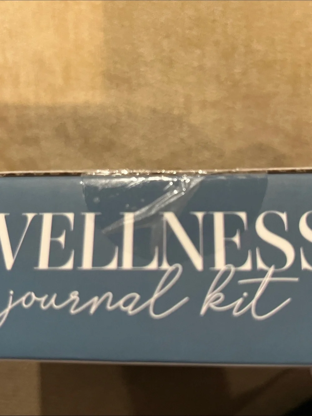 Wellness Journal Kit - Blue Floral Self-Care Notebook Set
